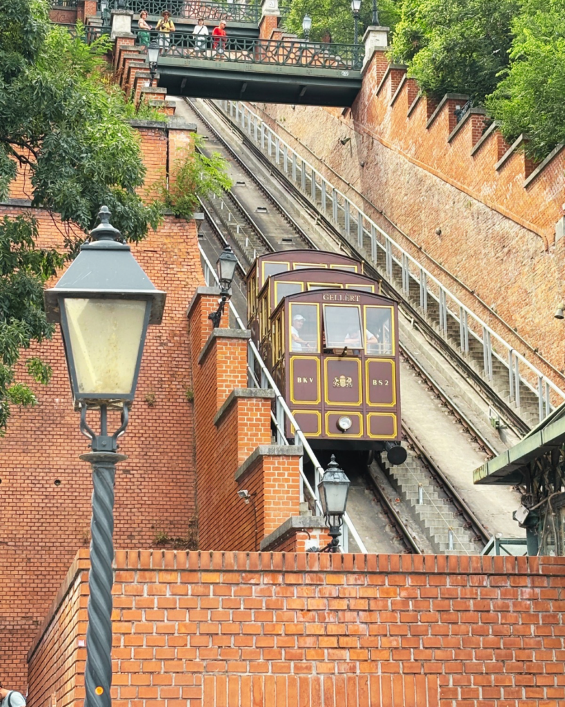 Funicolare Budapest con bambini