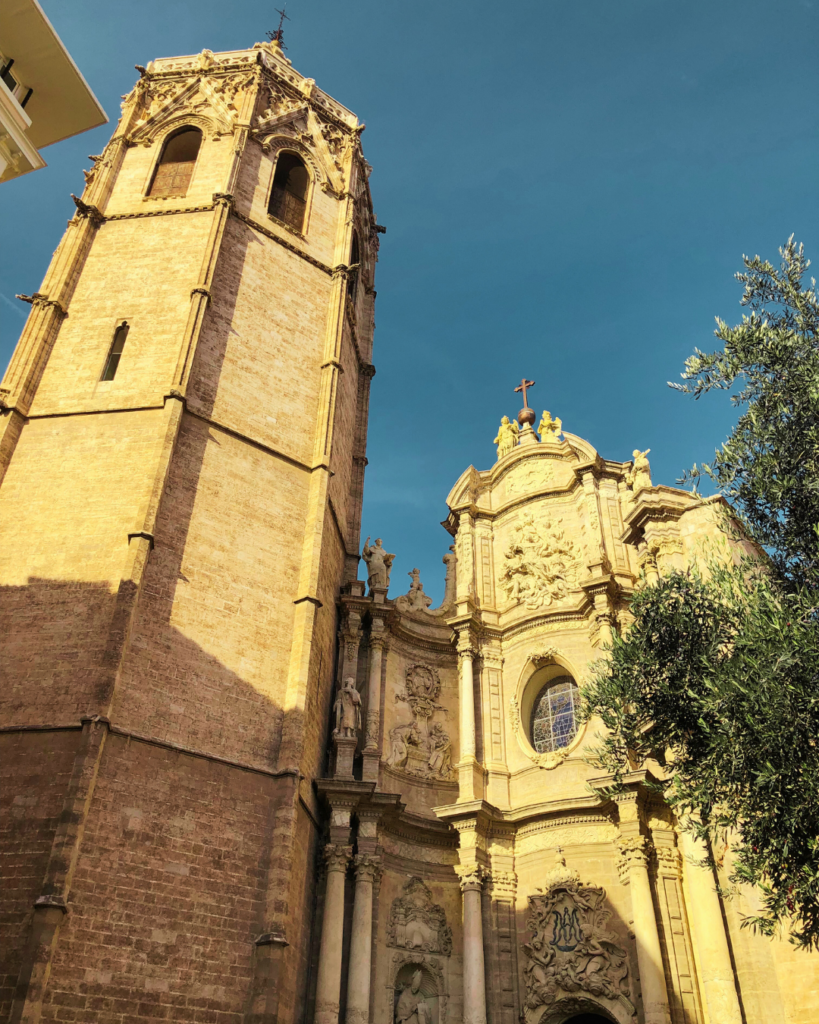 Cattedrale Vlencia con bambini