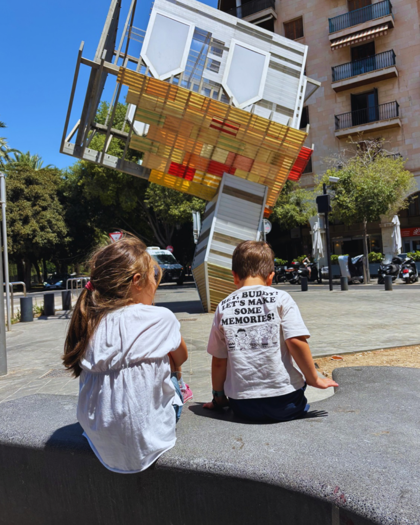 Palma Maiorca con bambini