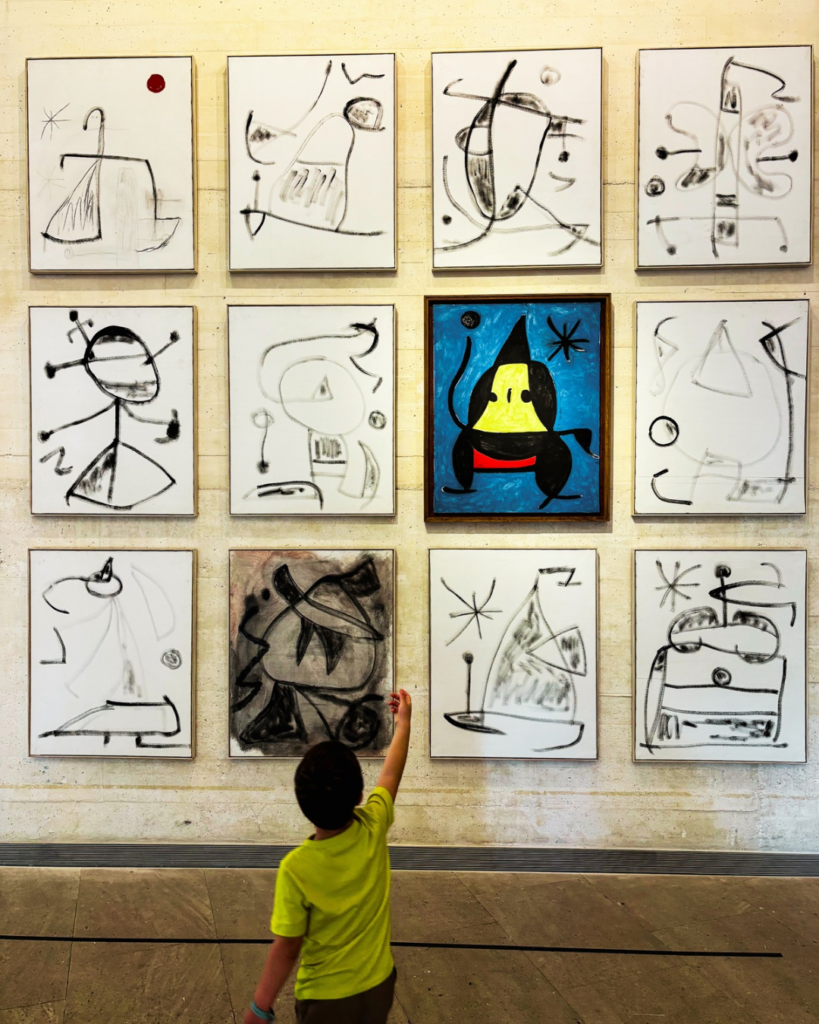 fondazione mirò Maiorca con bambini