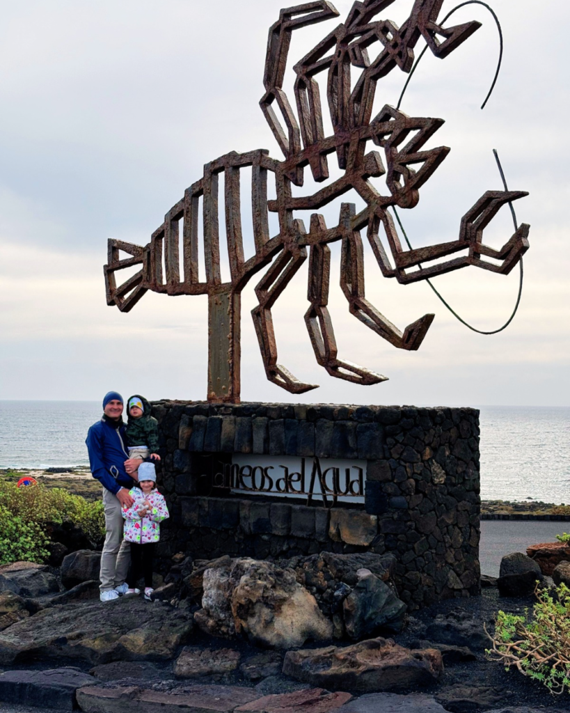 jameos del agua Lanzarote con bambini