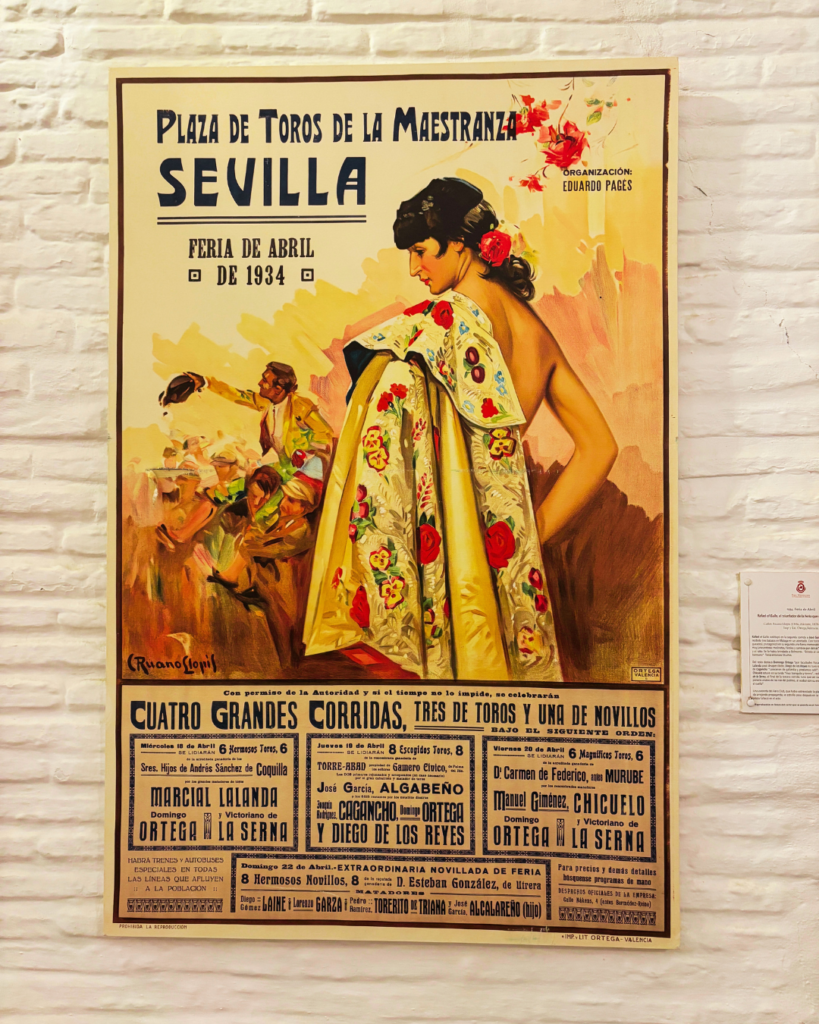 plaza de toros Siviglia con bambini