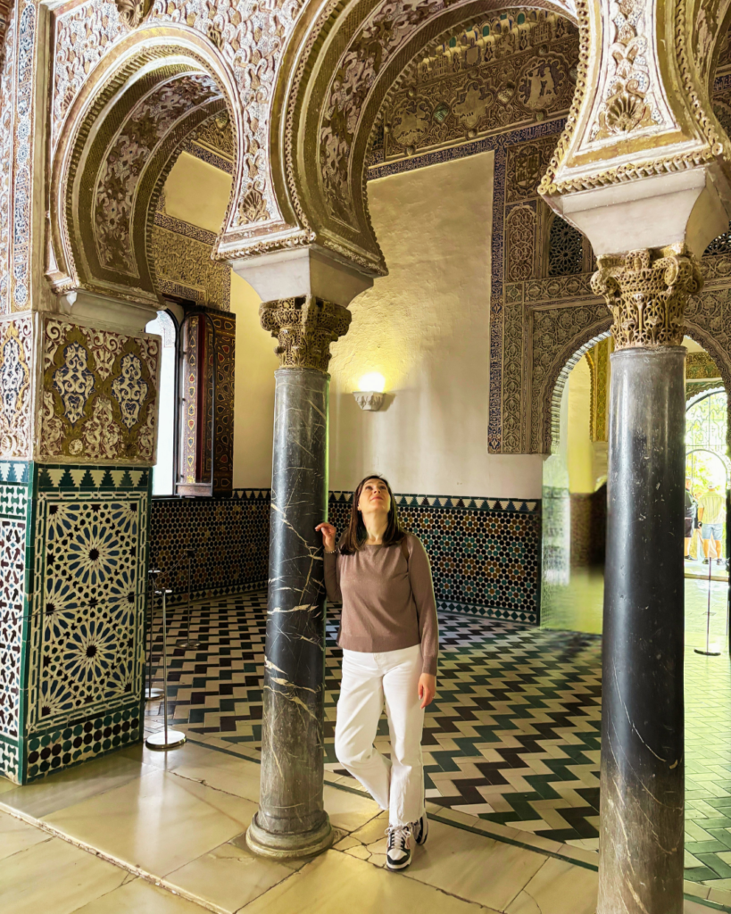 real alcazar Siviglia con bambini