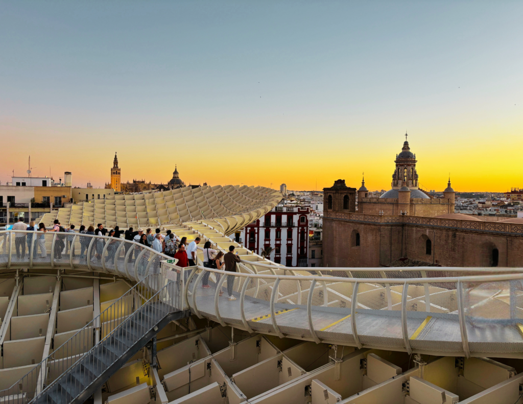 setas Siviglia con bambini