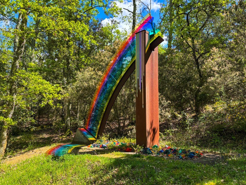 parco sculture del chianti dintorni di Siena con bambini
