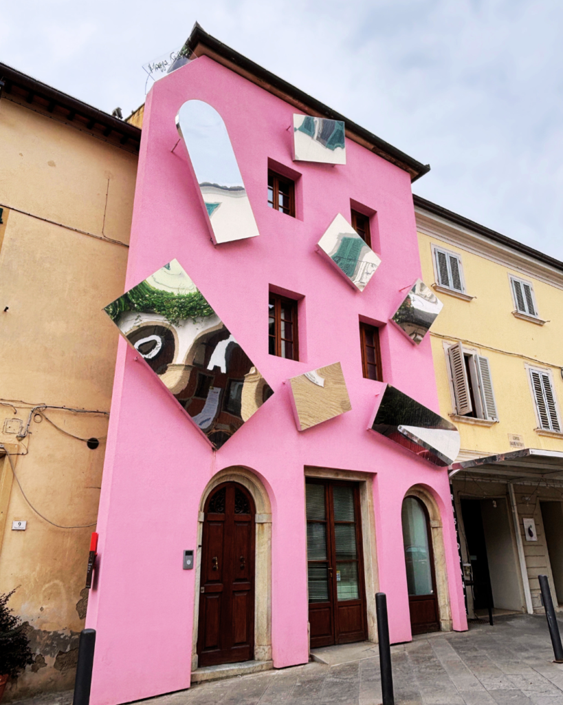 Peccioli con bambini