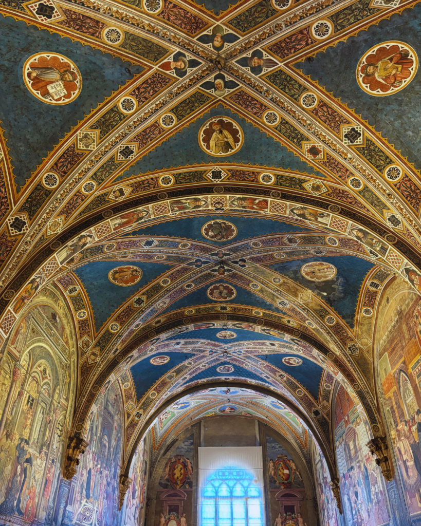santa maria della scala Siena con bambini