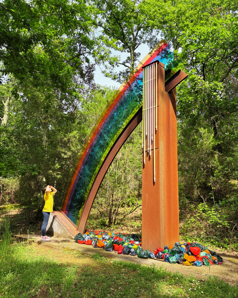 chianti sculture rainbow parchi d'arte in Toscana