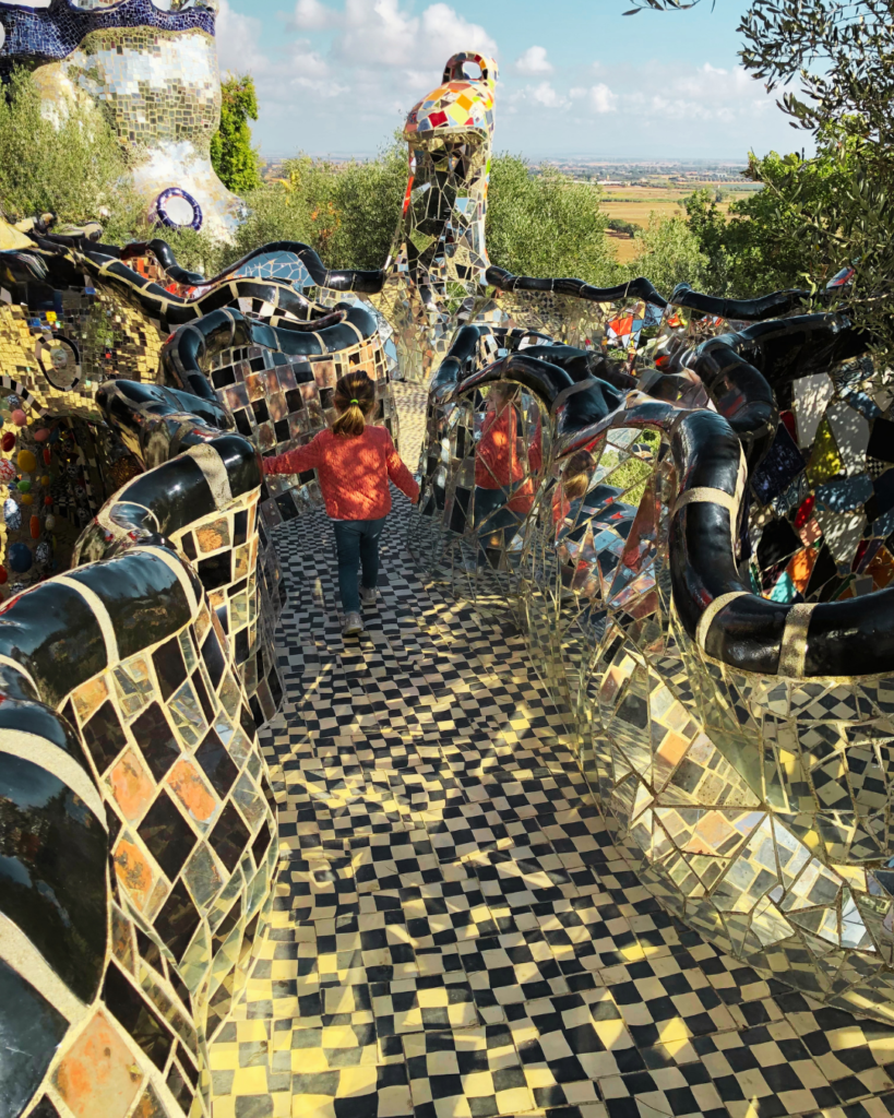 giardino dei tarocci parchi d'arte in Toscana