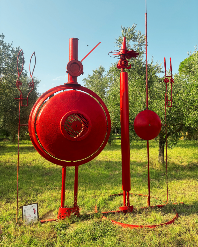 giardino viaggio di ritorno sculture parchi d'arte in Toscana